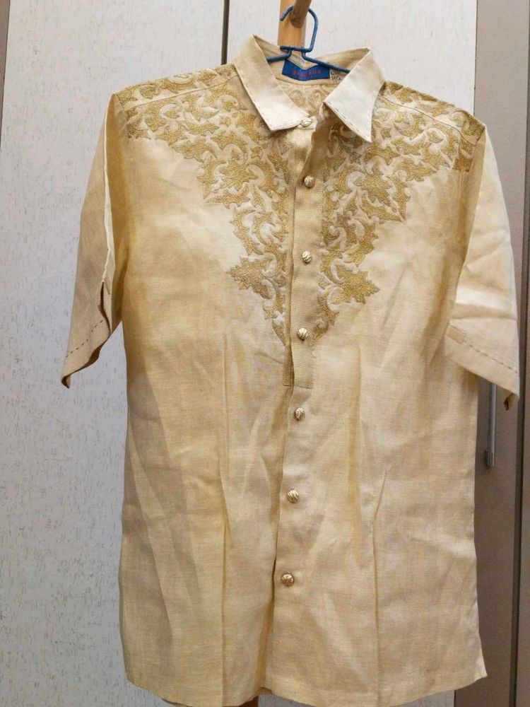 Elegant Embroidered Shirt