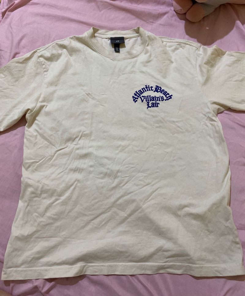 Cream Graphic T-Shirt