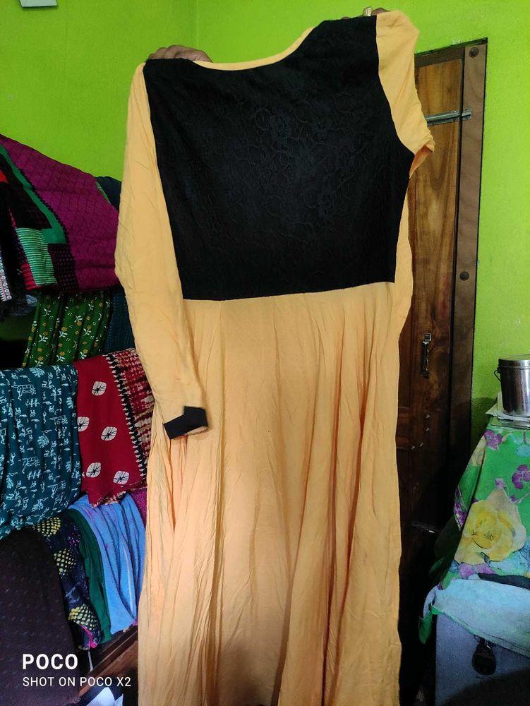 long anarkali kuri