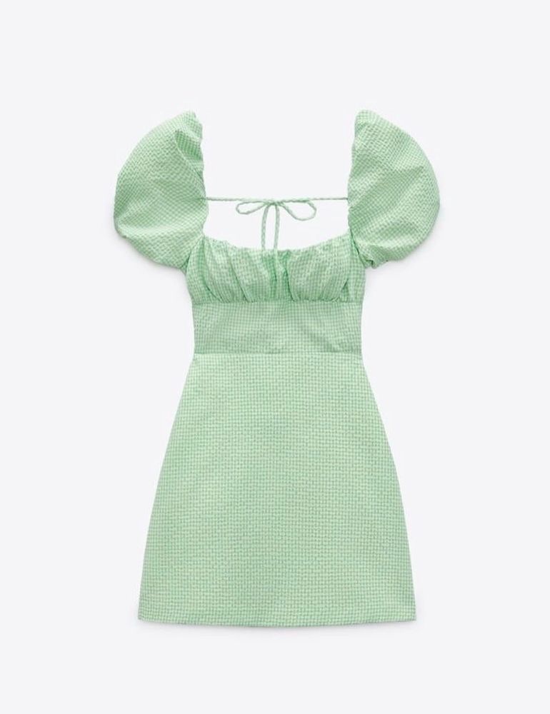 Zara - Puff Sleeves Dress