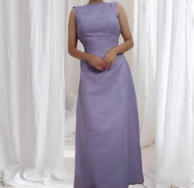 Pastel Purple Prom Gown