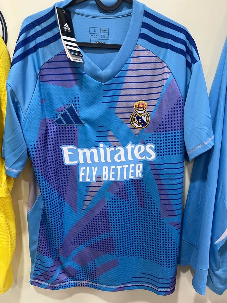 Real Madrid gk T.courtois premium football Jersey