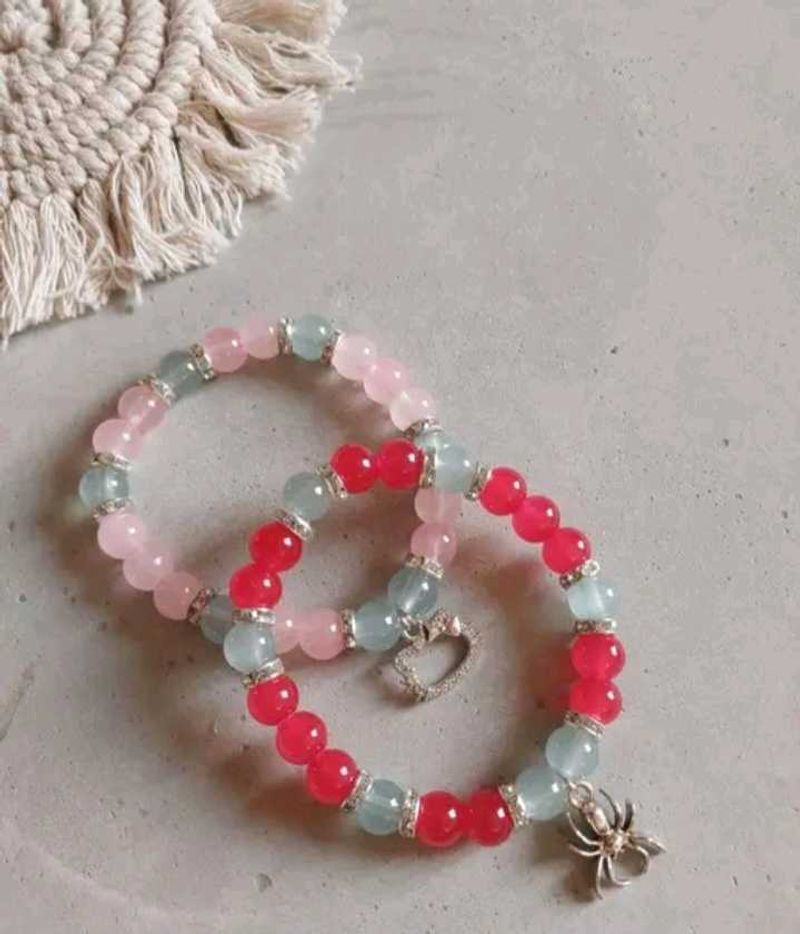 Hello kitty and spiderman bracelet combo