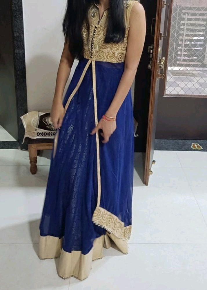 Pretty Blue Lehenga Set For Women