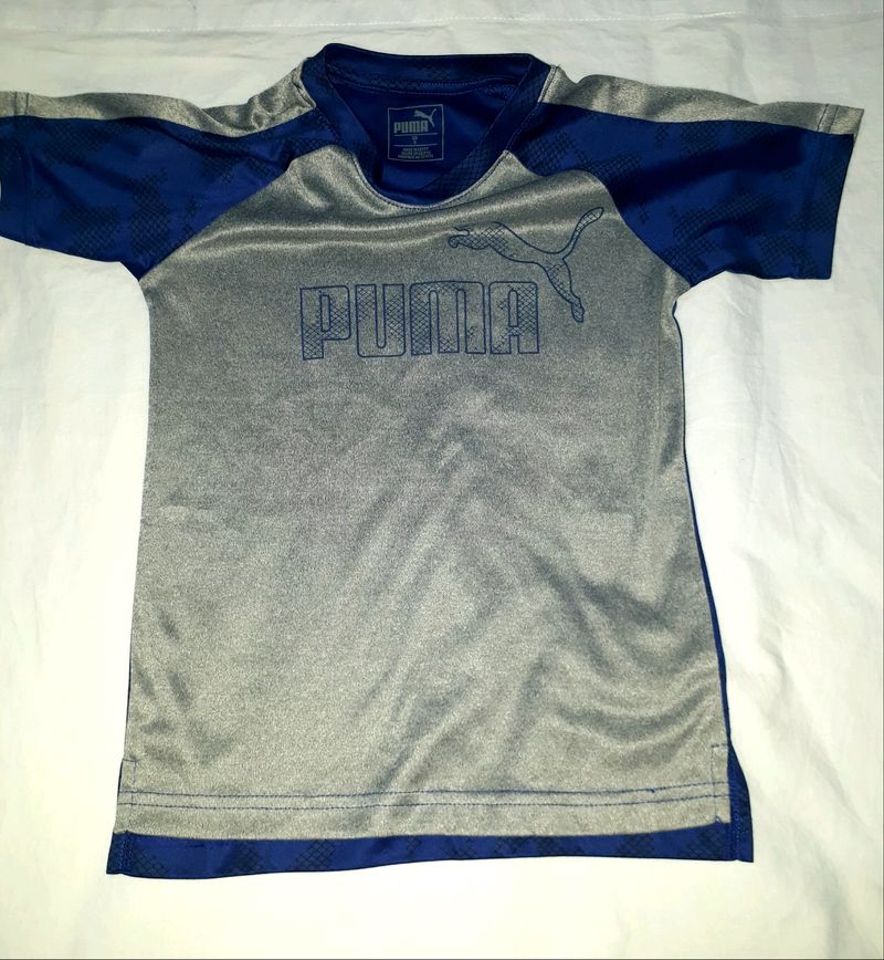 Puma Activewear T  Shirt For Kids