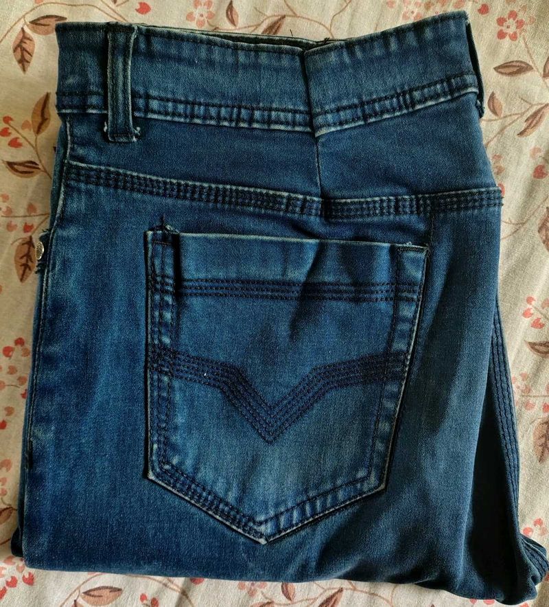Classic Blue Denim Jeans