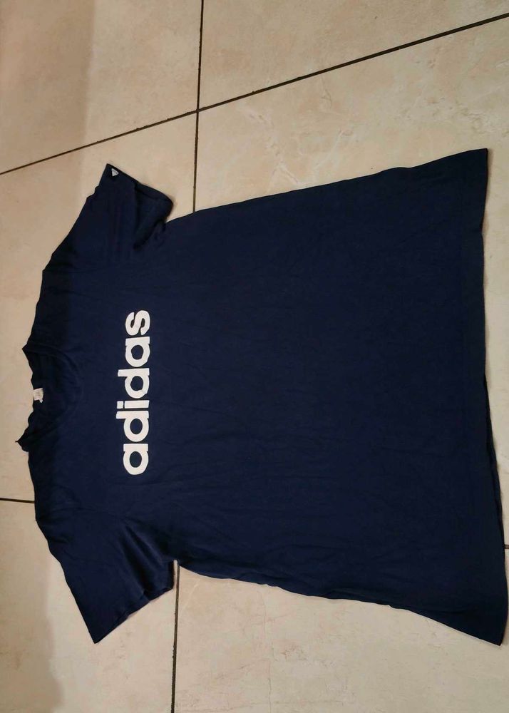 Adidas Navy Blue T-Shirt