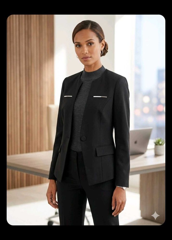 Chic Black Blazer Jacket