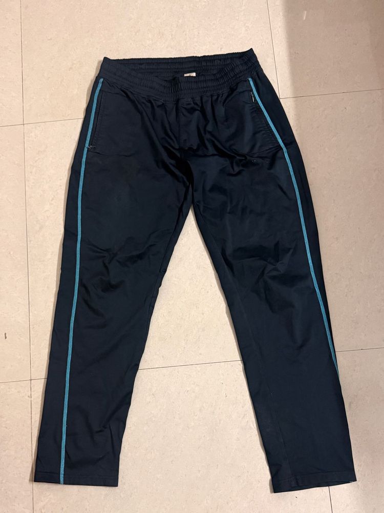 Navy Blue Track Pants