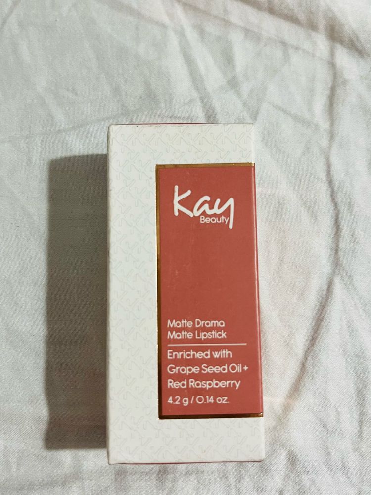 Kay Beauty Matte Drama Lipstick- Snapshot
