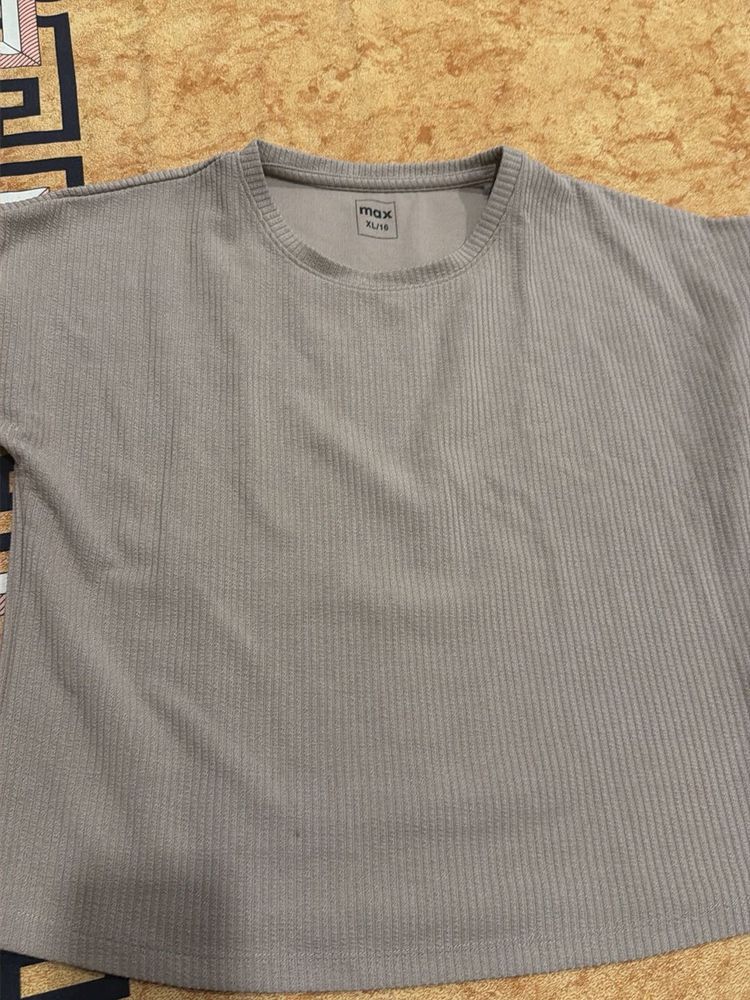 Cozy Ribbed Knit Top