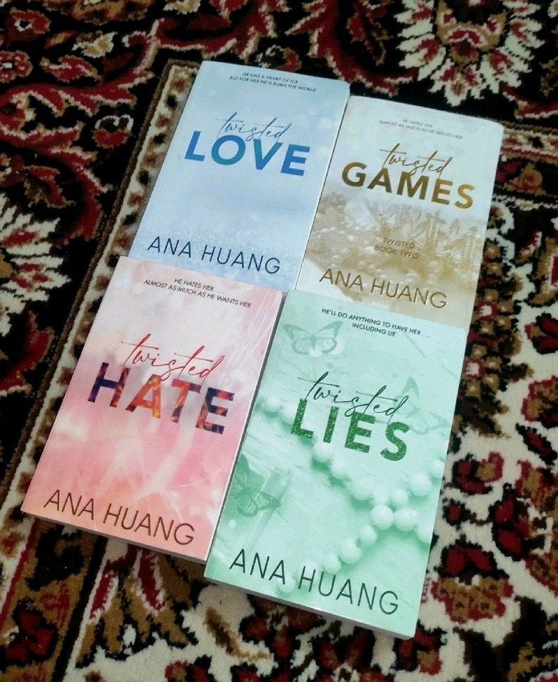 Ana Huang Twisted Series 4 Books Set