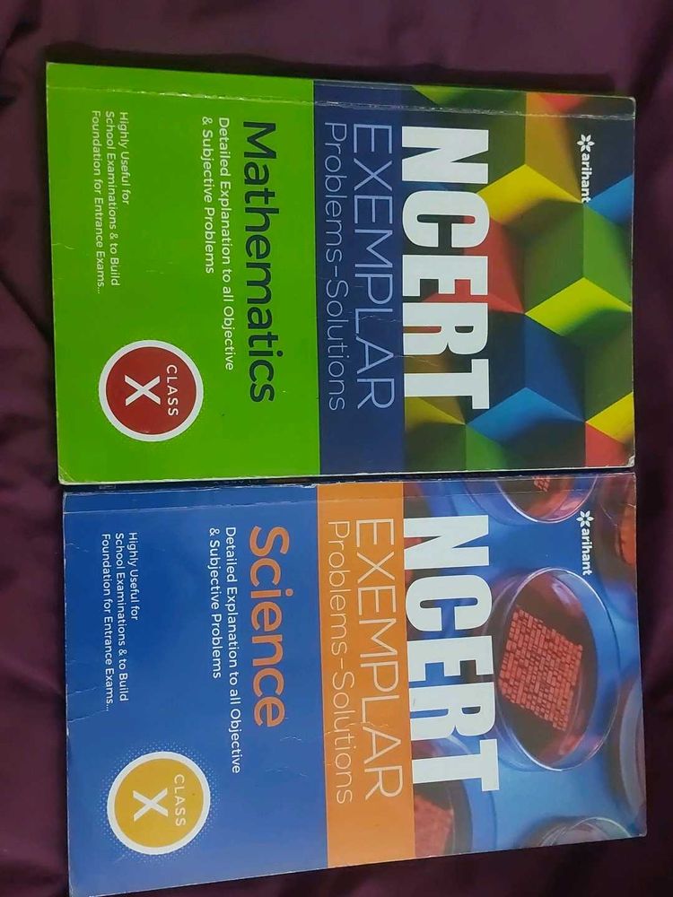 Books > Textbooks | NCERT Exemplar Class X (Math & Science) | Freeup