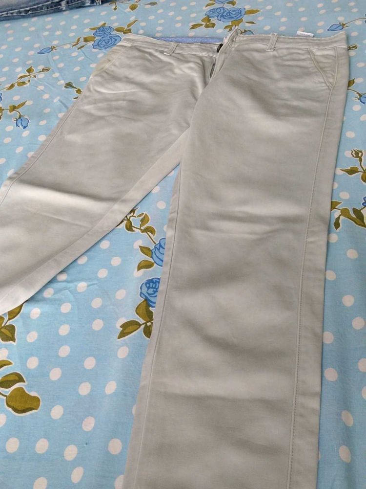 Men's Beige Chinos