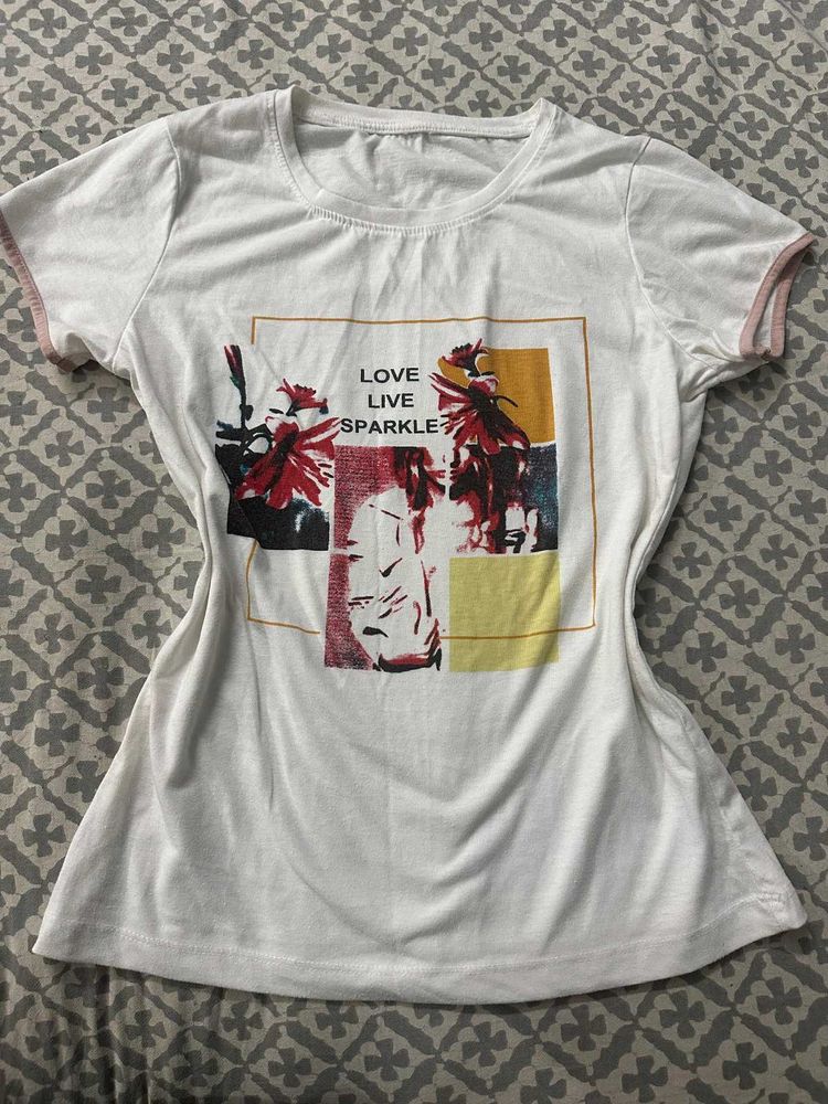 Y2K Graphic Print T-Shirt