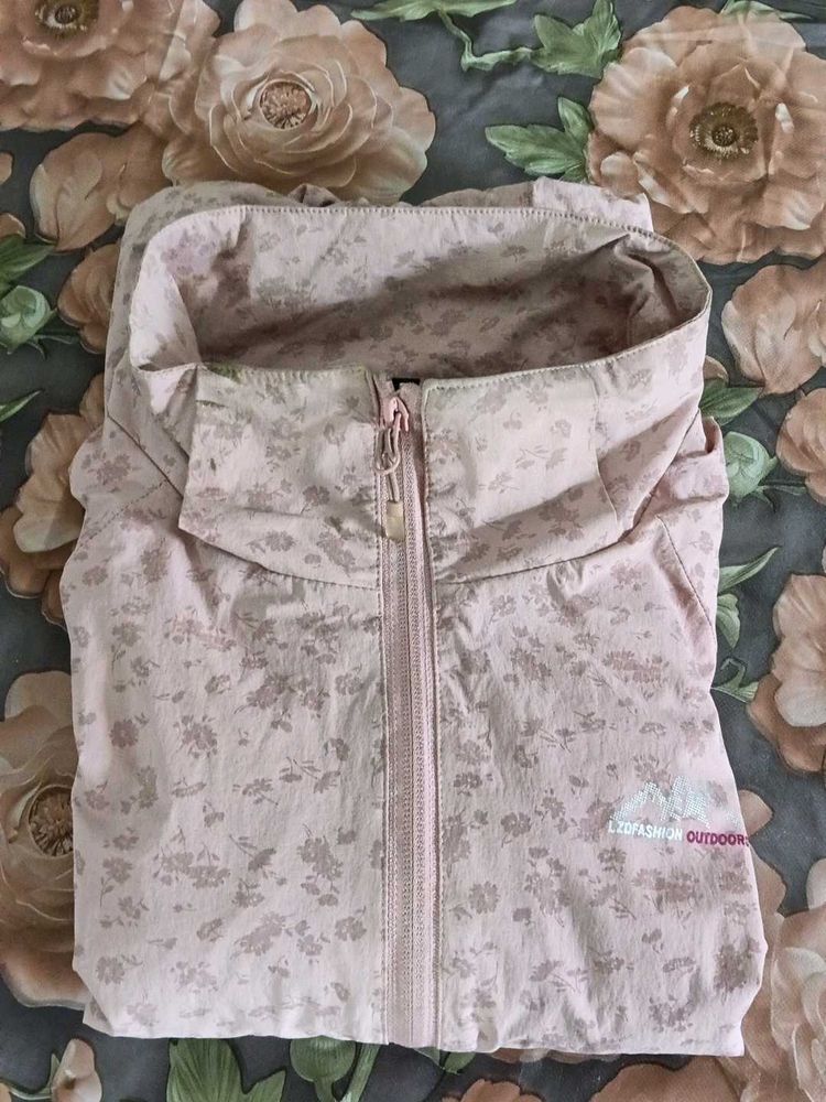Floral Print Lightweight Jacket