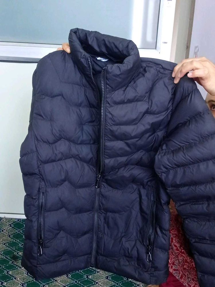 Stylish Navy Puffer Jacket