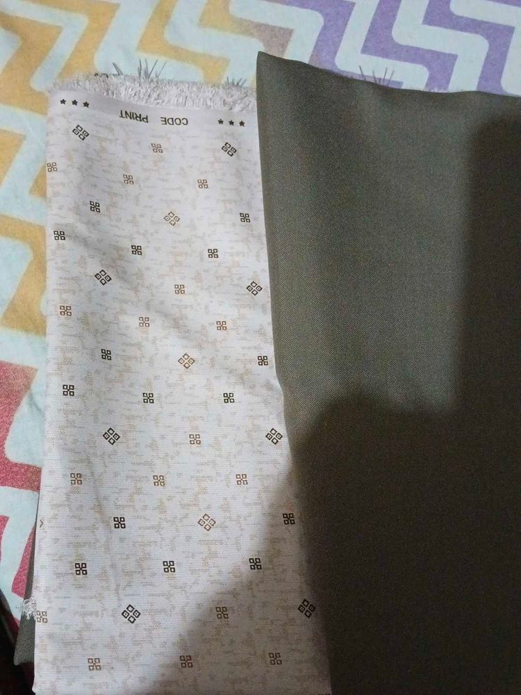 men Unstitched Dress Material Set for gift
