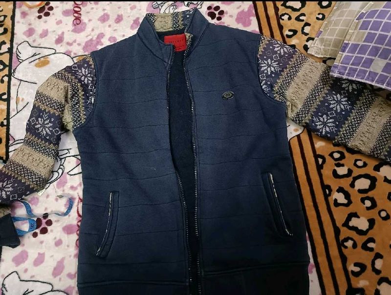 Zaraman Front Open Sweatshirt For Men In XI Size