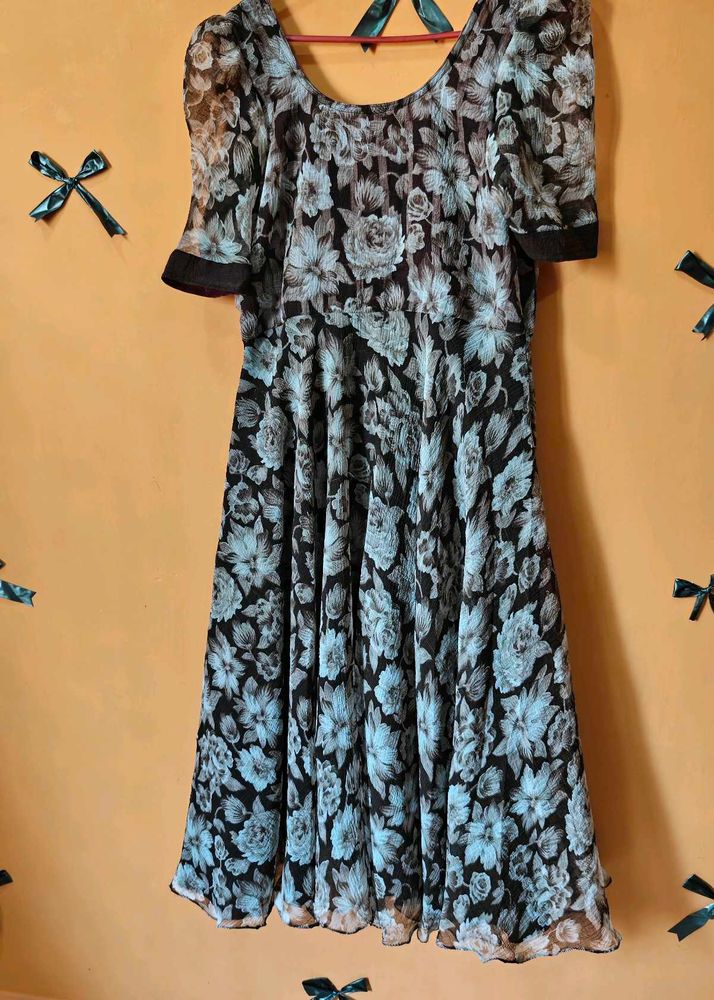 Trending anarkali full flare dress