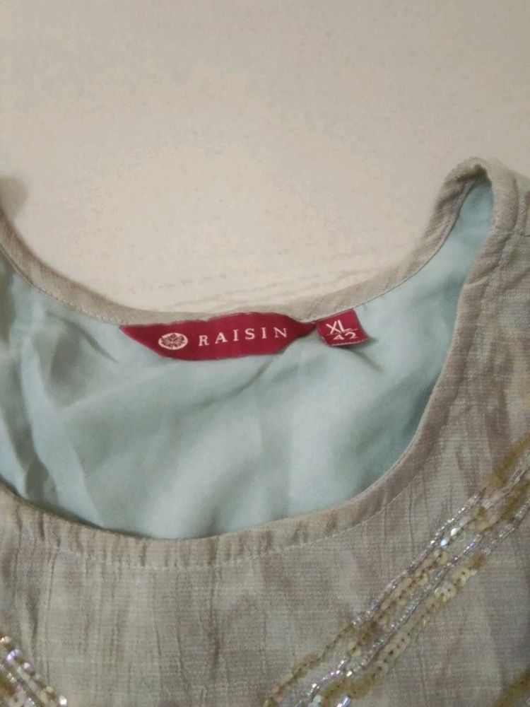 Raisin Embellished Kurta