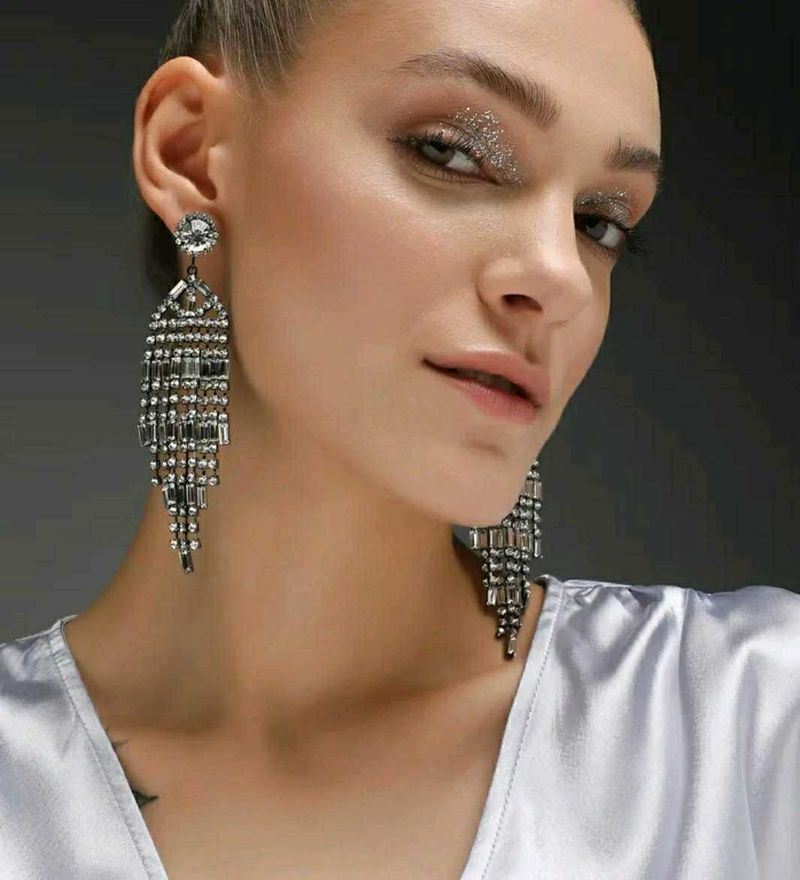 RUNWAY MODEL Dazzling Earrings