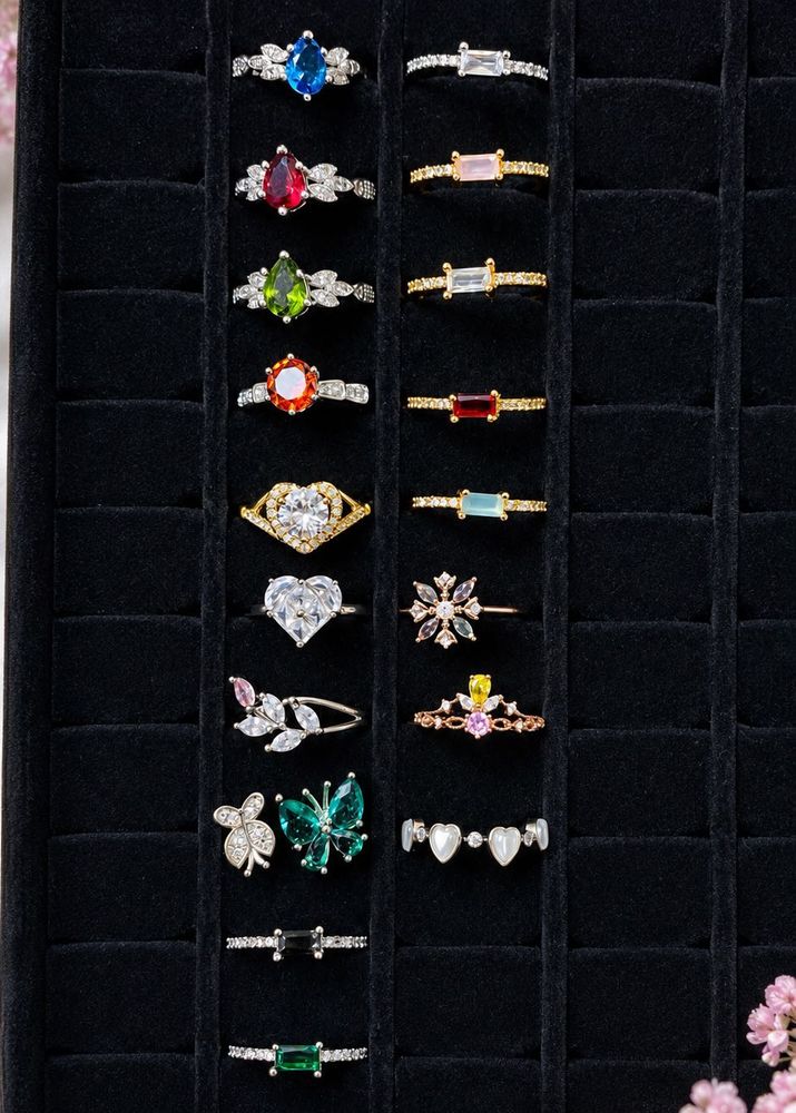 ✨JANMASHTAMI SPECIAL OFFER✨💍 Buy Any 5 Rings  Jus