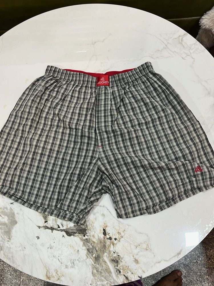 Jockey Plaid Boxer Shorts