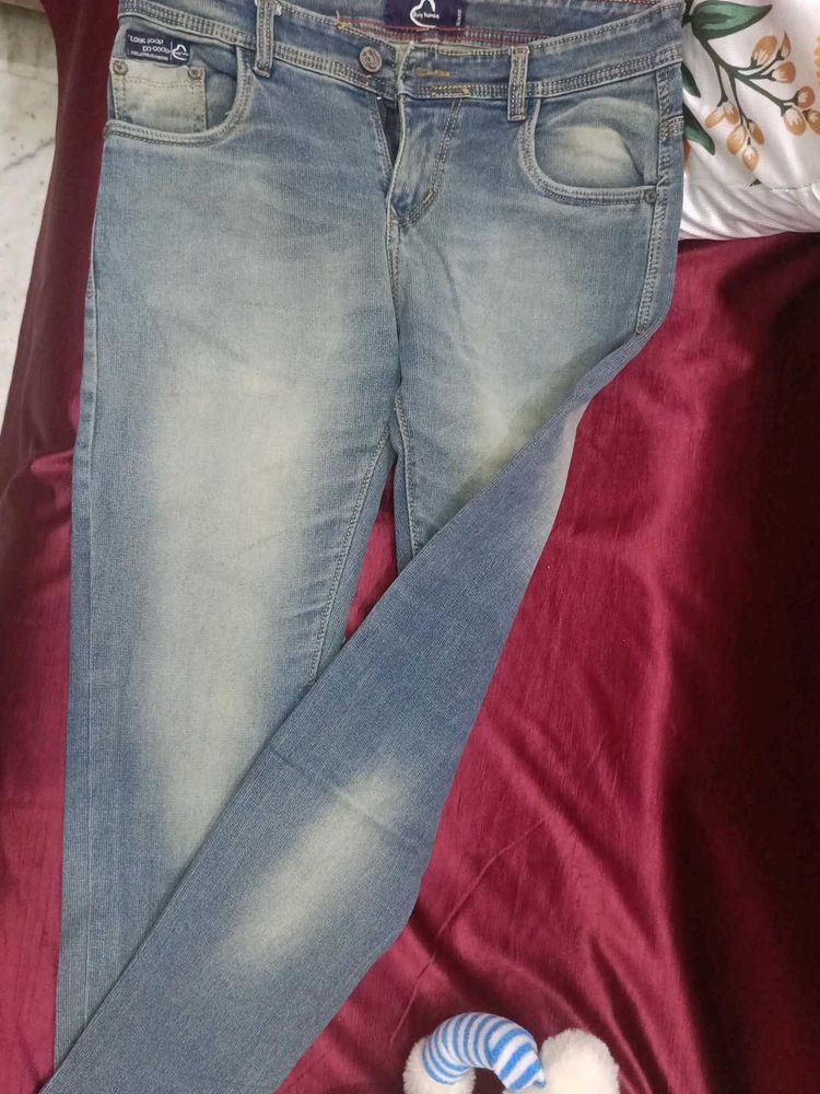 Light Wash Denim Jeans