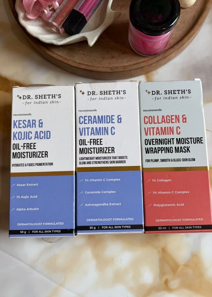 Dr. Seth's Face Moisturizers &amp; Mask Set