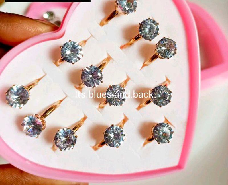 Combo of 5 Adjustable Rings