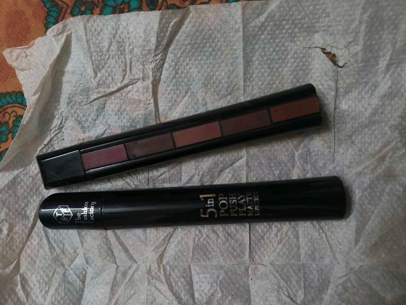 5-in-1 Matte Lipstick Set pack of 2