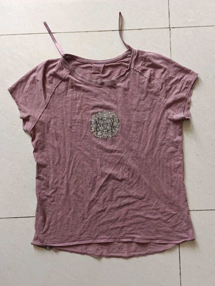 Embellished Graphic Tee