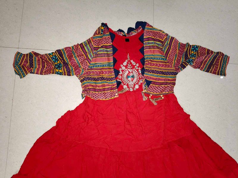 Vibrant Embroidered Kurta Set