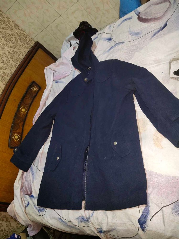 Stylish Navy Blue Jacket