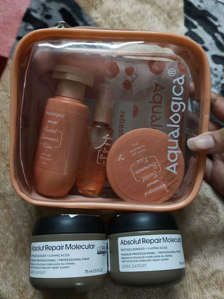 Aquologica &amp; L'Oreal Hair Care Set