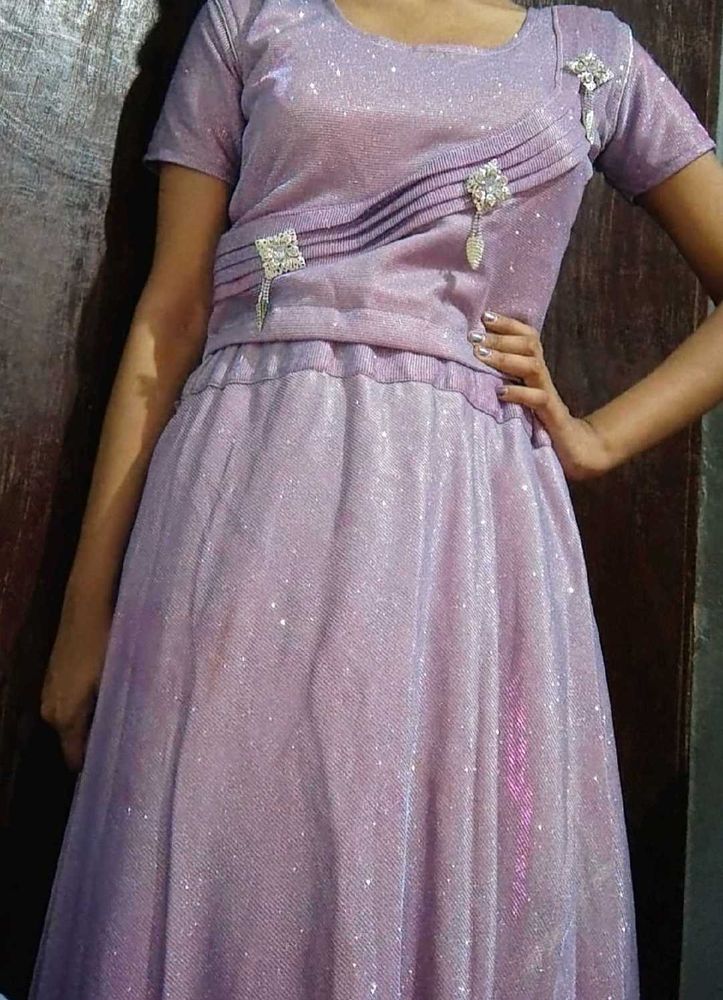 Sparkling Lavender Lehenga Choli