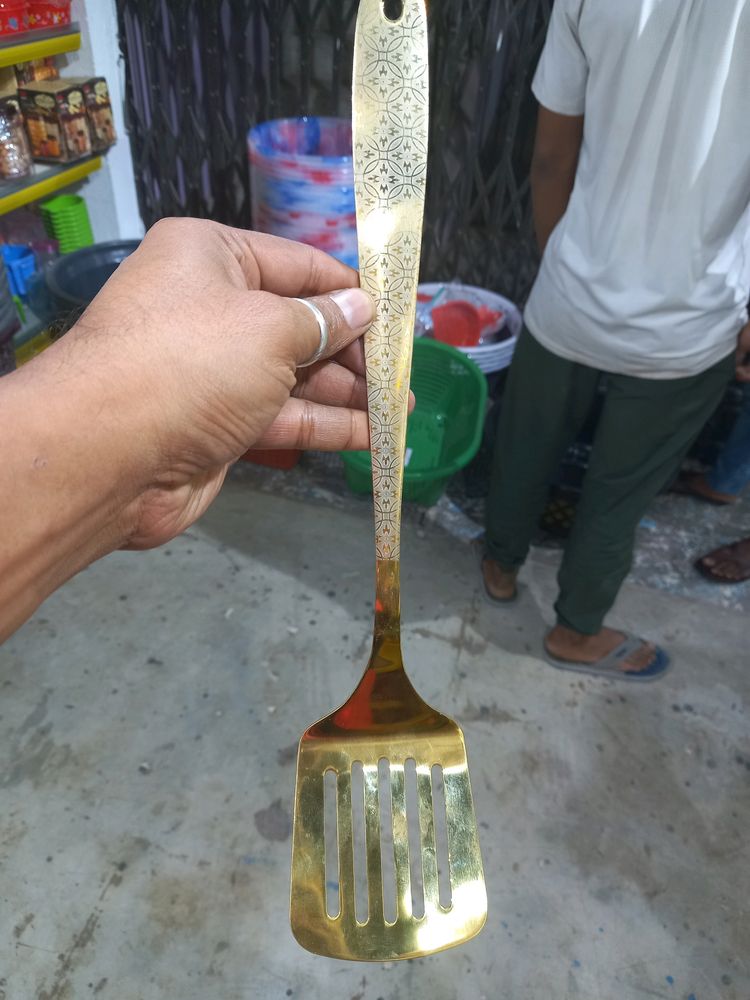 Brass Coated Spatula Combo