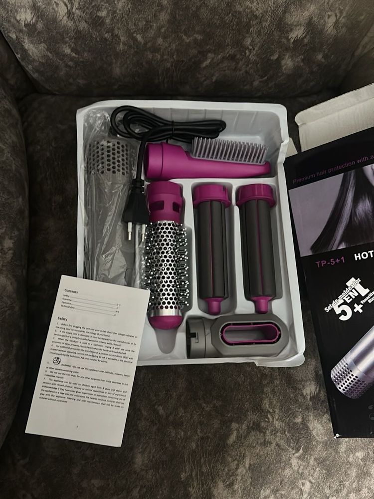 5in1 hot air hair styler