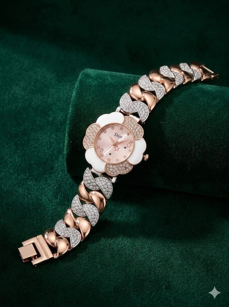Dior Flower Crystal Watch