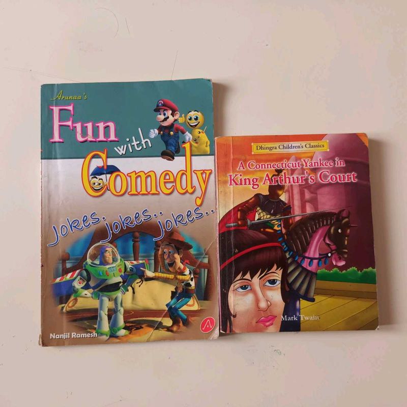Fun with Comedy &amp; King Arthur Book Lot