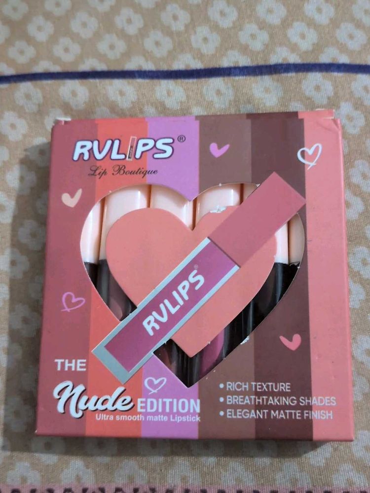 RVLIPS The Nude Edition Lipsticks