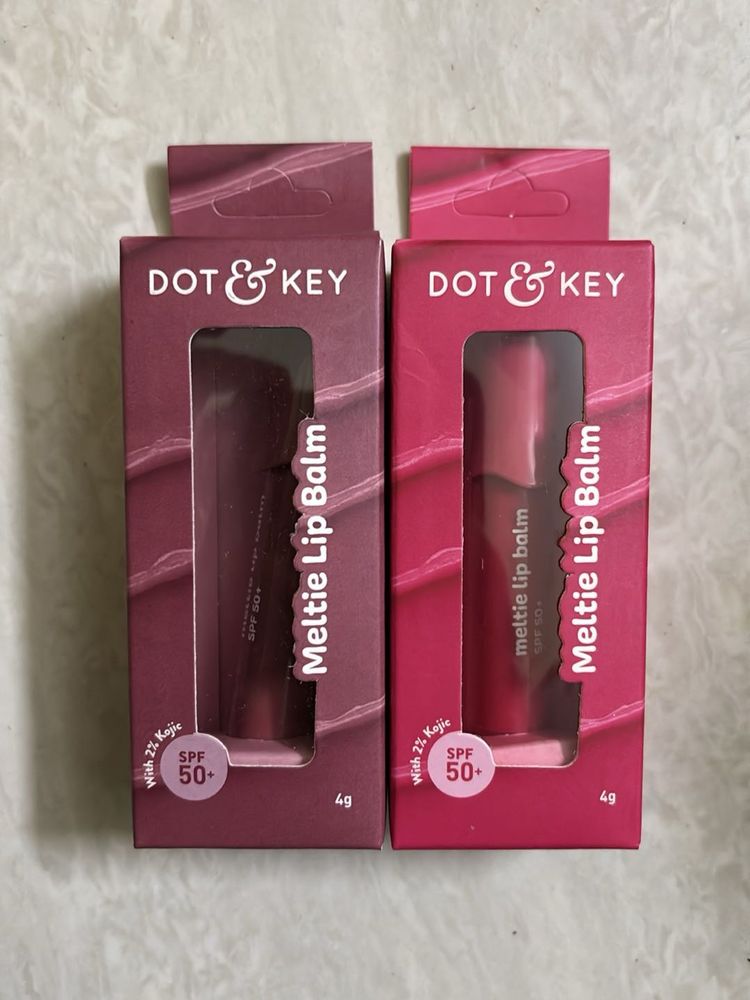 Dot &amp; Key Meltie Lip Balm - Pack of 2