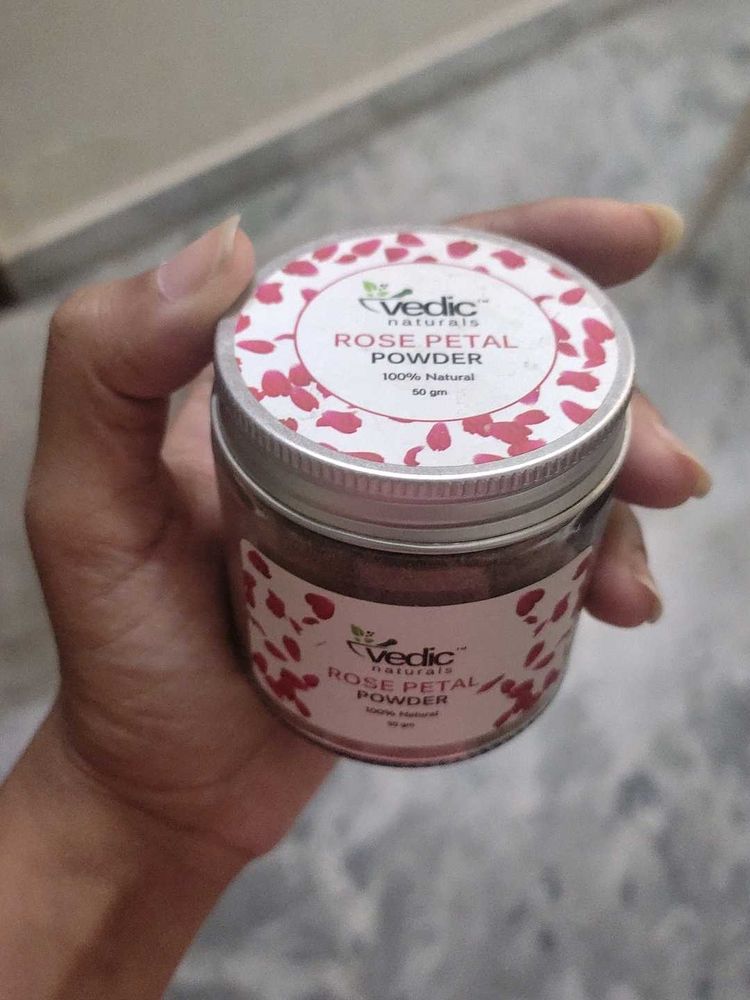 Vedic Naturals Rose Petal Powder