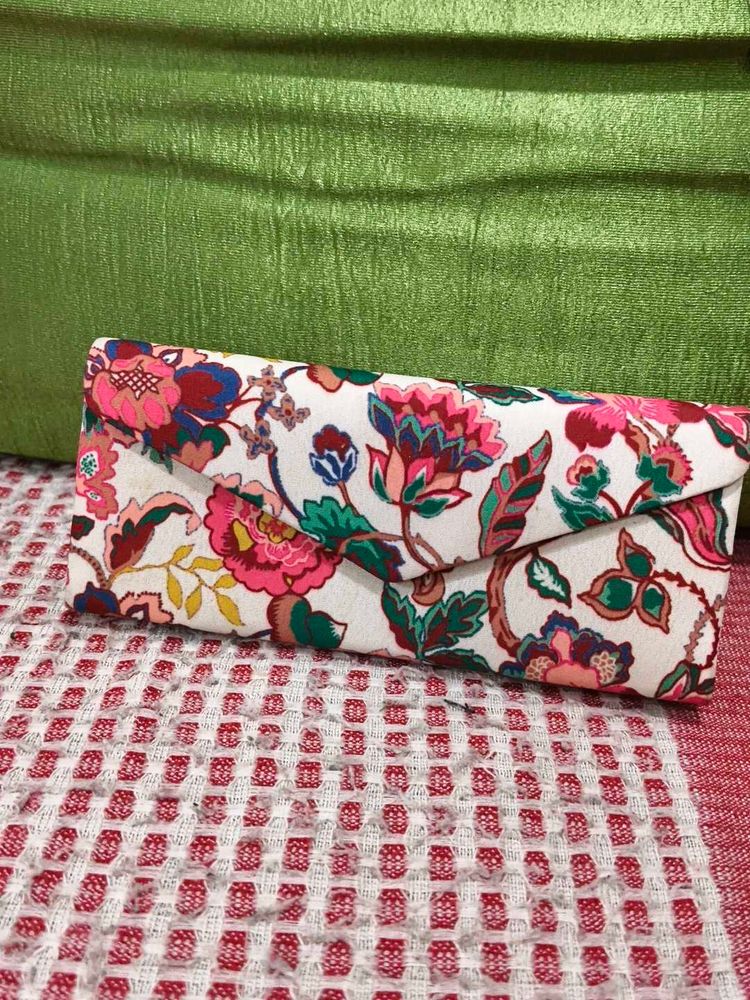 Floral Clutch Bag