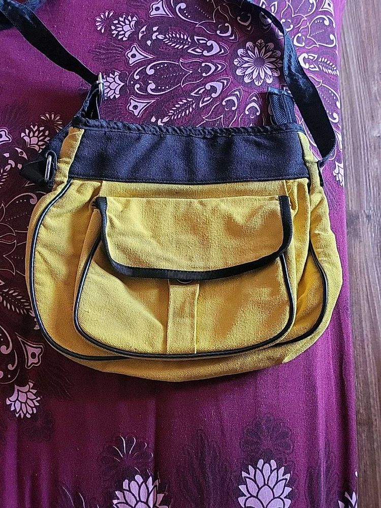 Yellow Crossbody Bag