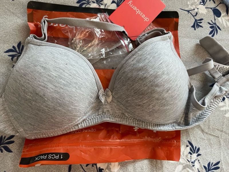 Dressberry Grey Bra