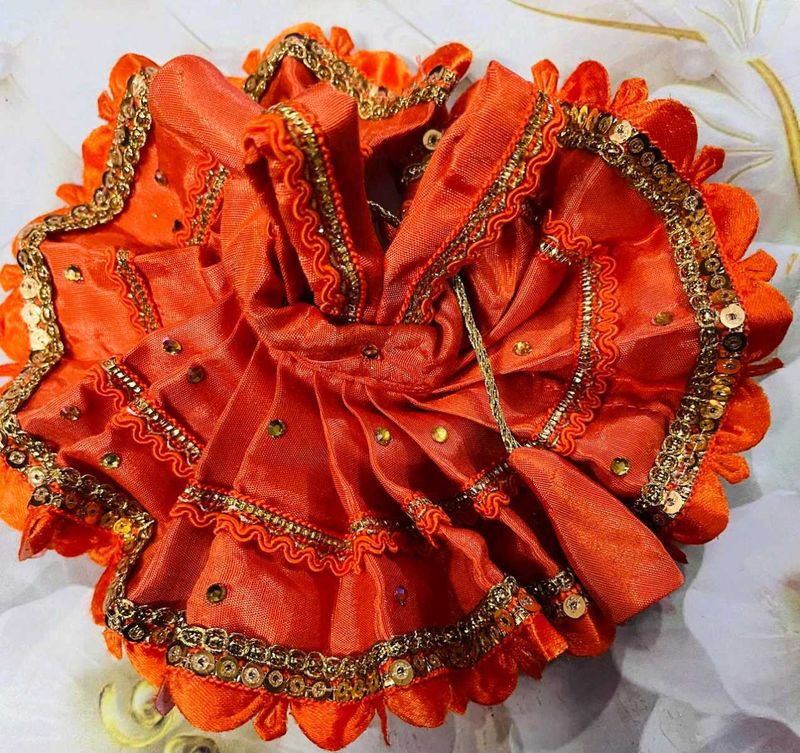 Laddu Gopal Fancy Dress Fabric Silk