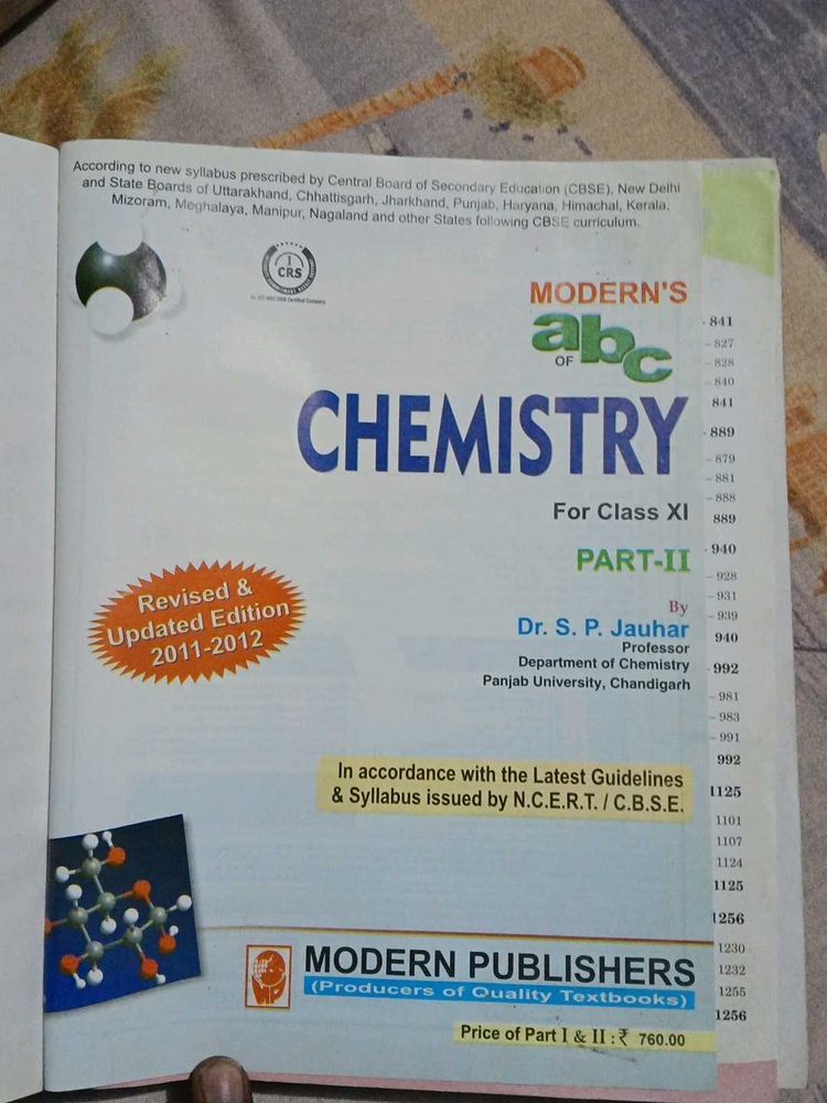 Modern's ABC of Chemistry - Part I&amp;II