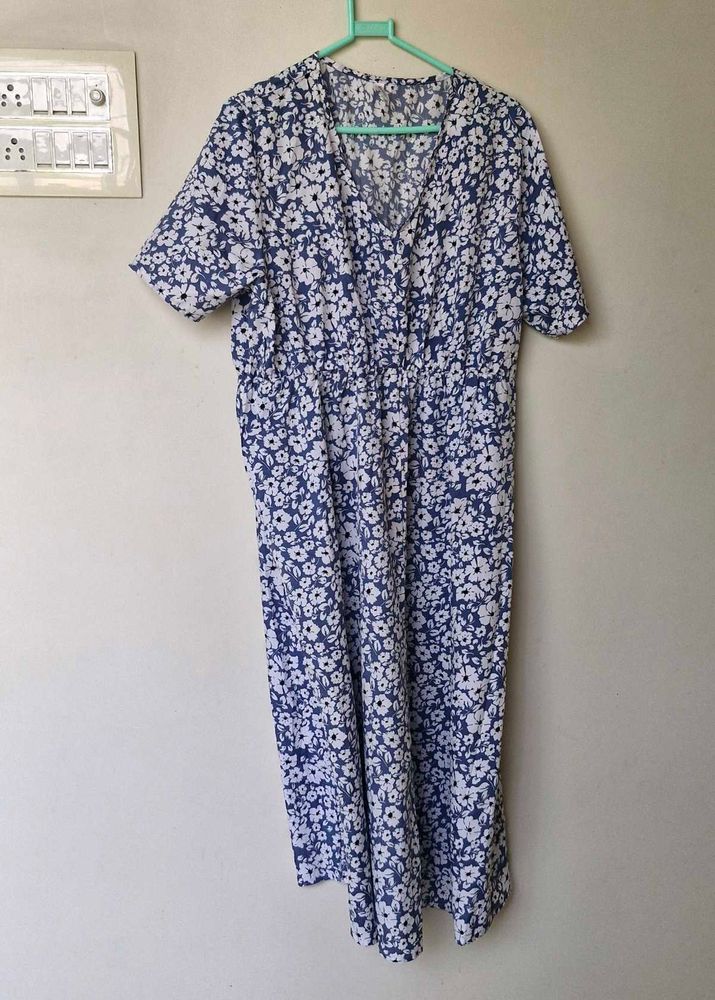 Floral Print Kurta